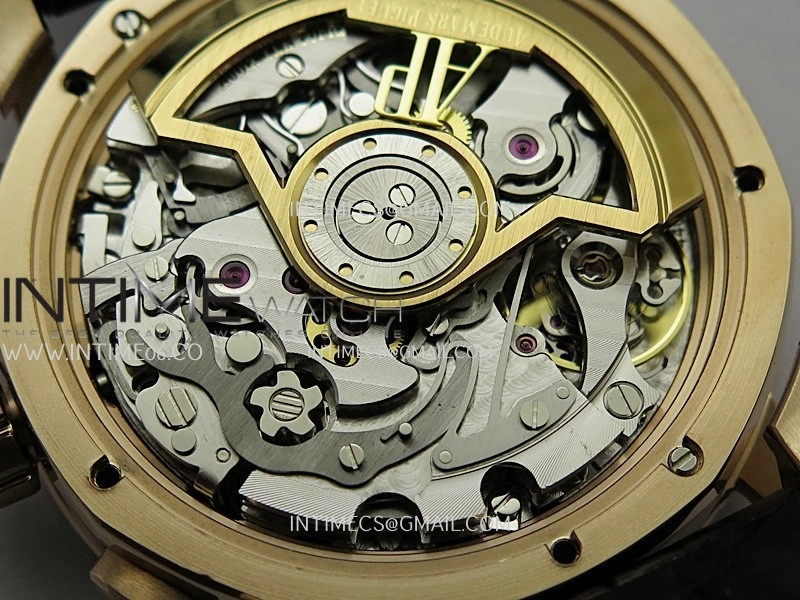 Code 11.59 Chrono 26393 RG APSF 1:1 Best Edition Black Dial On Black Leather Strap Super Clone SA4401